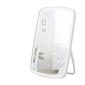 2024 touch screen specchio per trucco a LED 3 Light Portable in piedi Vanity Mirroir con specchio a LED cosmetico ingrandimento 5x- per il tocco