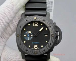 Mechaniczne zegarki marka luksusowe zegarki Designer Wysokiej jakości zegarek 42 mm 42 mm Panerrais Sports zegarek z wodoodporną stalą ze stali nierdzewnej