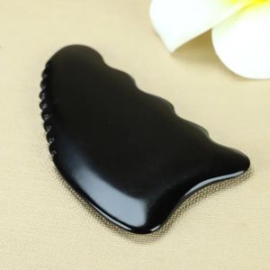 Neues natürliches Aura Stein Chinesisch Gua Sha Werkzeug, die Guasha Massagegeräte für Facelifting Spa Schlampe Massage Sculpts Body For Body Sculpting Gua