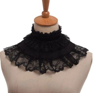 Collaggio staccabile in pizzo nero Ruff 240412