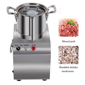 Multifunctional Food Chopper Machine Commercial Electric Meat Grinder Vegetable Cutter For Kitchen Equipment