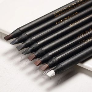 Enhancers White Eyebrow Pencil Cosmetic Pencil for Eyeshadow Natural LongLasting Tattoo Tint Waterproof Eye Brow Makeup Beauty Tool