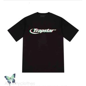Trapstar Men's T-Shirts Tshirt High Street Casual Men Women Pure Cotton T-Shirt Casual T-Shirt Black And White Two Colors T Shirt Trapstar Tracksuit 201