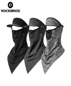 Rockbros Sun Protection Full Face Ice Seide Maske Männer Frauen Schal für Sommerlauf -Motorradfischerei -Fahrradausrüstungen39545096532794