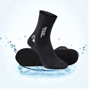 Aksesuarlar 3mm Neopren Dalış Çorapları Yüzmek Su Botları Anti Slip Plaj Botları Unisex Sıcak Wetsuit Ayakkabıları Sualtı Şnorkel Sörf