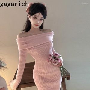 Casual Dresses Gagarich Korean Women Pur