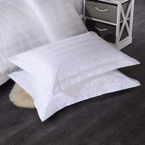 Pillow 50*80/58*88cm Hotel Supplies Home Bedding Cotton Pure White Encryption Pillowcase Satin Pillow Case High Quality