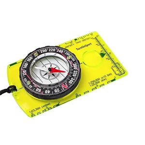 Kompas Orientering Compass Map Skala wędrówki z plecakiem Kamping Nawigacja Profesjonalny kompas pola dla mapy Przeżycie Prezenty
