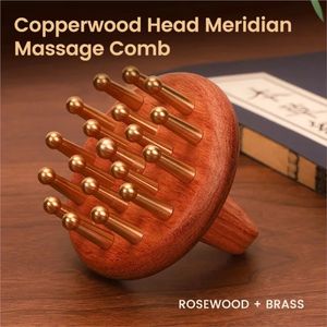 Terapia madeira cobre penteados gua sha massager face raspando o corpo meridian guasha spa colar ferramentas de massagem 240416