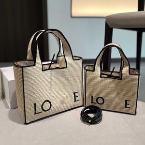 designer bag straw bag Luxury Bag Woody Beach Bag Designer Bag Handbag tote bag Women's Fashion High Quality Shoulder Bag Large Capacity Shopping Bag Two color bag