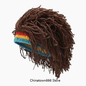 Wool braided hat men funny pullover hat fashion hip-hop party hat for women (B0161)