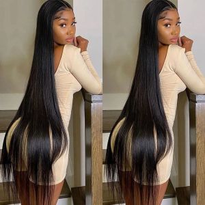 Wigs Straight 13X4/13x6 Lace Front Human Hair Wigs Remy Brazilian Bone Straight 360 Lace Wigs For Women PrePlucked Wig Bling Hair