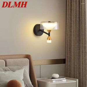 Wall Lamp DLMH Contemporary Indoor Living Room Bedroom Bedside Nordic Art El Corridor Hallway