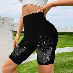 Leggings femminile Donne pantaloni corti sottili fitness Ladies High-Waist Summer Biker Cicling Shorts Streetwear Female Abbigliamento femminile