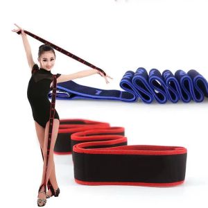 Equipments Fitness Exercise Women Man Latin Dance Elastic Stretch Belt Exercise Pull Strap Sports Yoga Resistance Band For Body Building