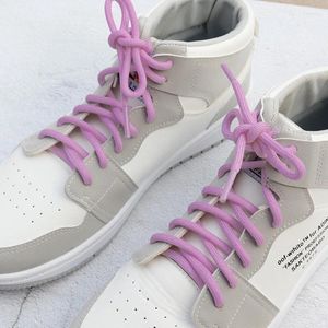 Ayakkabı Parçaları Weiou Lacet Rozer Bant 5mm İki Renk Bir Güneş Işığında Çözünür Pozpinitif String Düz Renk Renkli