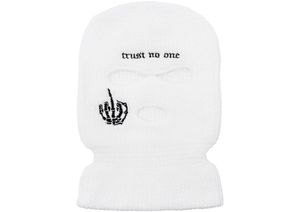 Three Hole Knitted Hat Warm Ski Mask Balaclava FFFrain OHDH06656534