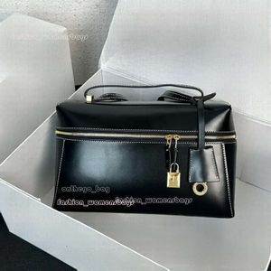 Lady Fashion 5a luxury designer bag tote Brand Extra purse Leather Glossy Opening for Women Crossbody Metal Lock Zipper Buckle bags