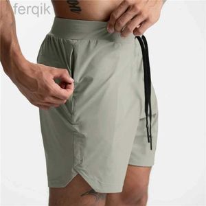 Shorts maschile 2024 Summer New Gym Jogging Shorts Sport Sports Fitness Drying a più tasche che eseguono pantaloncini da uomo D240426