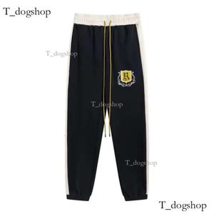 Rhude Cargo Designer Men Men Casuare Sweatpants Fitness Pants Mens Track Joggers Retter Embroidery Hip Hop Sweatpants Men Men Joggers S-XL 786