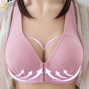 3MKV Maternità Intimate più dimensioni Bra a tazza aperta sexy per abiti di maternità in gravidanza Women Closure Front Motherwing In biancheria intima Bras D240426