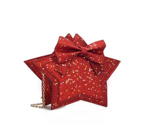 Gwiazdy w kształcie cekinów torby dla dzieci dla dziewcząt mody mini pojedyncze ramię torebka łańcuchowa torebka 2020 22JX J26448725