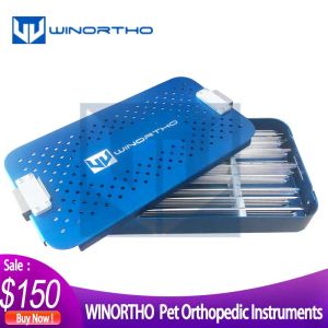 Strumenti Kirschner Wire Case Ortopedico Strumento Contenitore Contenitore Attrezzatura veterinaria Pin impianti Strumenti chirurgici per animali domestici