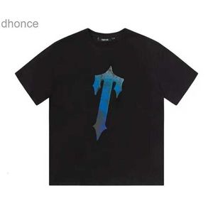 Дизайнерская модная одежда роскошная футболка Tshirts Trapstar Lrongate t Desert Camo Oxidized Steel Plate Наклонная печать с коротким рукавом с коротким рукавом