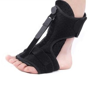 Apoio ao tornozelo Fasciitite plantar ajustável Night Splint Foot Drop Ortonse Stabilizer Brace Splints Dor Relief2314