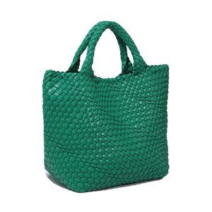 Luxusdesignerin große Kapazität Handtasche Freizeittasche für Frauen weibliche Tasche große Größe gewebter Einkaufstasche Verbundtasche 240415