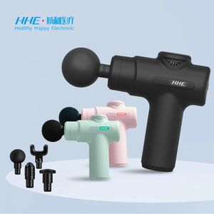 HHE Massage Gun Vibrator-Massagers Mini Pistol Muscle Machine Beauty Health Face Massagers Sports Fitness 240422