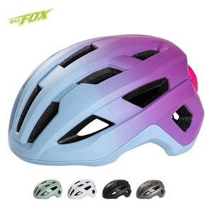 Batfox Ultralight Road Mountain Bike Helmet Cycling MTB MĘŻCZYZNA Kobiety zintegrowane formowanie rowerowe wyścigi Casco Ciclismo 240422