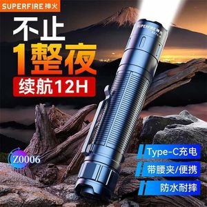 Led Torch Flashlights Camping Super Bright Flashlight Strong Light Ultra Long Endurance Outdoor Survival Super Brightness Longrange Army Mini Home Small Outdoor S