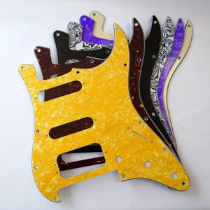 Dla dopasowania FD SSH HUMBUCKER Pickups Guitar Pickguard Wymienne części z śrubami montażowymi 3