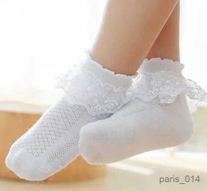 Kids Socks Kids Ankle Short Socks Cotton Lace Ruffle Princess Mesh Socks for Infant Baby Girls Children White Pink Blue Little Girl Socks