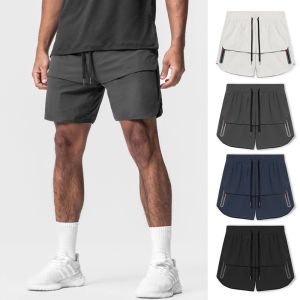 Shorts 2023 Neue Sport -Shorts Männer Strandshorts Reißverschluss -Taschenhose Bodybuilding Jogginghose Fitness Jogger Rennen Fitnessstudios Männer Shorts