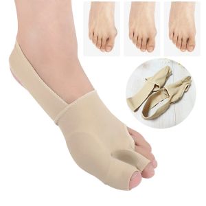 Tratamento 1 Páir com os pés ósseo polegar correção de correção Pedicure Splint Feet Fisoned Toe Separator Hallux Valgus Bunion Corrector