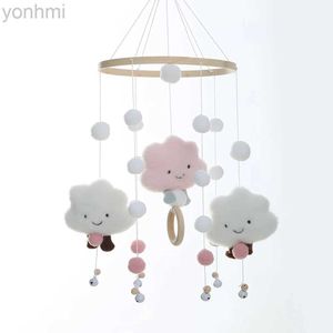 6dfb Mobilles# Baby Mobile Rattles Toys 0-12 mesi per baby Bed Crib Bed Bell Beattle sontuocelli giostre per cuccioli Giochi musicali per bambini D240426