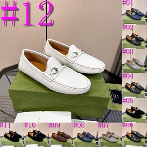 40model Men Sapatos casuais Marca de luxo Mens camurça mocassins mocassins deslize respirável em borracha preta não deslizamento sapatos de condução tamanho 46