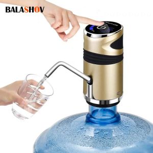 Apparater dricker fontänelektrisk laddning bärbar vattenpump dispenser gallon dricka flaskomkopplare tyst laddning touch -knapp