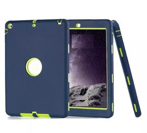 Para capa de caso do caso do iPad Caso de robô à prova de choques Militar Extreme Silício de Serviço para Ipad 2 3 4 5 6 AIR Mini 4 DHL 5002347