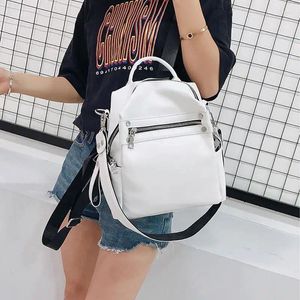 Backpack Style Women Fashion Female Multi-purpose Casual Shoulder Bag Ladies Small Backpacks Travel Teenage Girls Back Pack