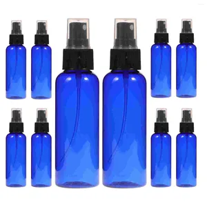 Storage Bottles 10pcs 100ml Empty Spray Bottle Refillable Portable Liquid For Travel Blue