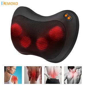 Electric Vibration Neck Massage Pillow Cervical Orthopedic Sleeping Back and Pain Relief Compress 240416