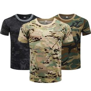 Тактические футболки тактическая рубашка с камуфляжными рубашками с коротки
