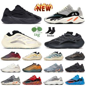 Vanta Solid Grey yeezy 700 Running Shoes Azael Alvah V3 Hi Res Blue Red Magnet Mauve Utility Black Inertia Trainers【code ：L】Cloud Runners Sneakers