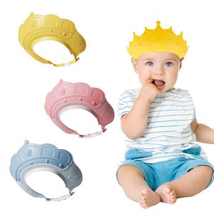 Produkt Baby Shower Cap Regulowany czapka do mycia do włosów dla noworodka dla niemowląt ochrona ucha Dzieci szamponu osłona łazienka