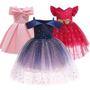 Care 210 Years Girl's Kid's Party Party Dresses requins tulle tulle pageant princess dress اطفال ملابس الكرة الرسمية