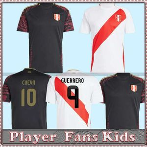 Kids Peru Soccer Jerseys 2024 Copa America Home Away Football Shirt Peruana Nation