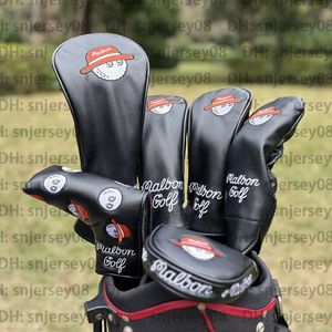 Гибридный клюшка для гольфа Mabn Hebrecter Headcover, стильный дизайн, логотип Mabn, вышитый на штуке